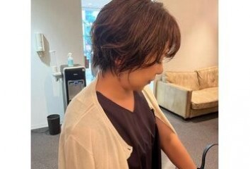 【らんブログ】大人ショートパーマスタイル～noise   hair(ノイズヘア　大手町店)森脇　蘭ブログ