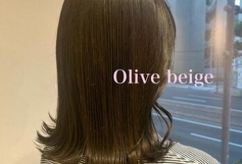 【chihiro】オリーブベージュ～noise  hair(ノイズヘア　大手町店)永田　千尋ブログ