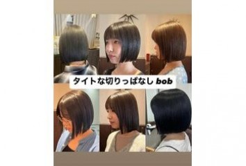 【らんブログ】人気！タイトな切りっぱなしボブ～noise  hair(ノイズヘア　大手町店)森脇　蘭ブログ