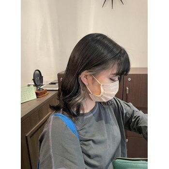 【すみブログ】秋インナーカラー～noise  hair(ノイズヘア　東原店)都間　すみれブログ