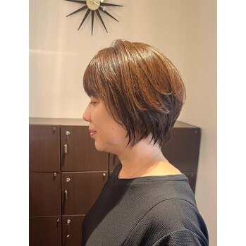 【らんブログ】大人ショート× 明るめベージュカラー～noise  hair(ノイズヘア　大手町店)森脇　蘭ブログ