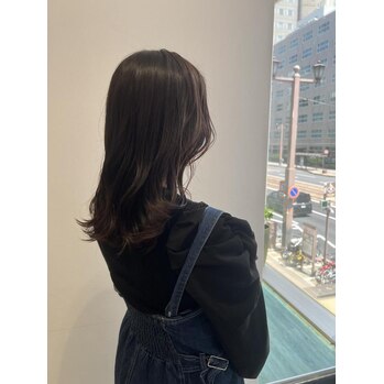 (yurina blog) 地毛風ブラウンカラー～noise  hair(ノイズヘア　大手町店)古谷　由莉奈ブログ