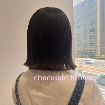 【CHIHIRO】chocolatebrown～noise  hair(ノイズヘア　大手町店)永田　千尋ブログ