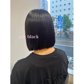 【chihiro】ash black～noise  hair(ノイズヘア　大手町店)永田　千尋ブログ