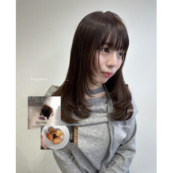 ( Hinami )  layer style～noiae  hair(ノイズヘア　大手町店)吉谷　妃奈美ブログ